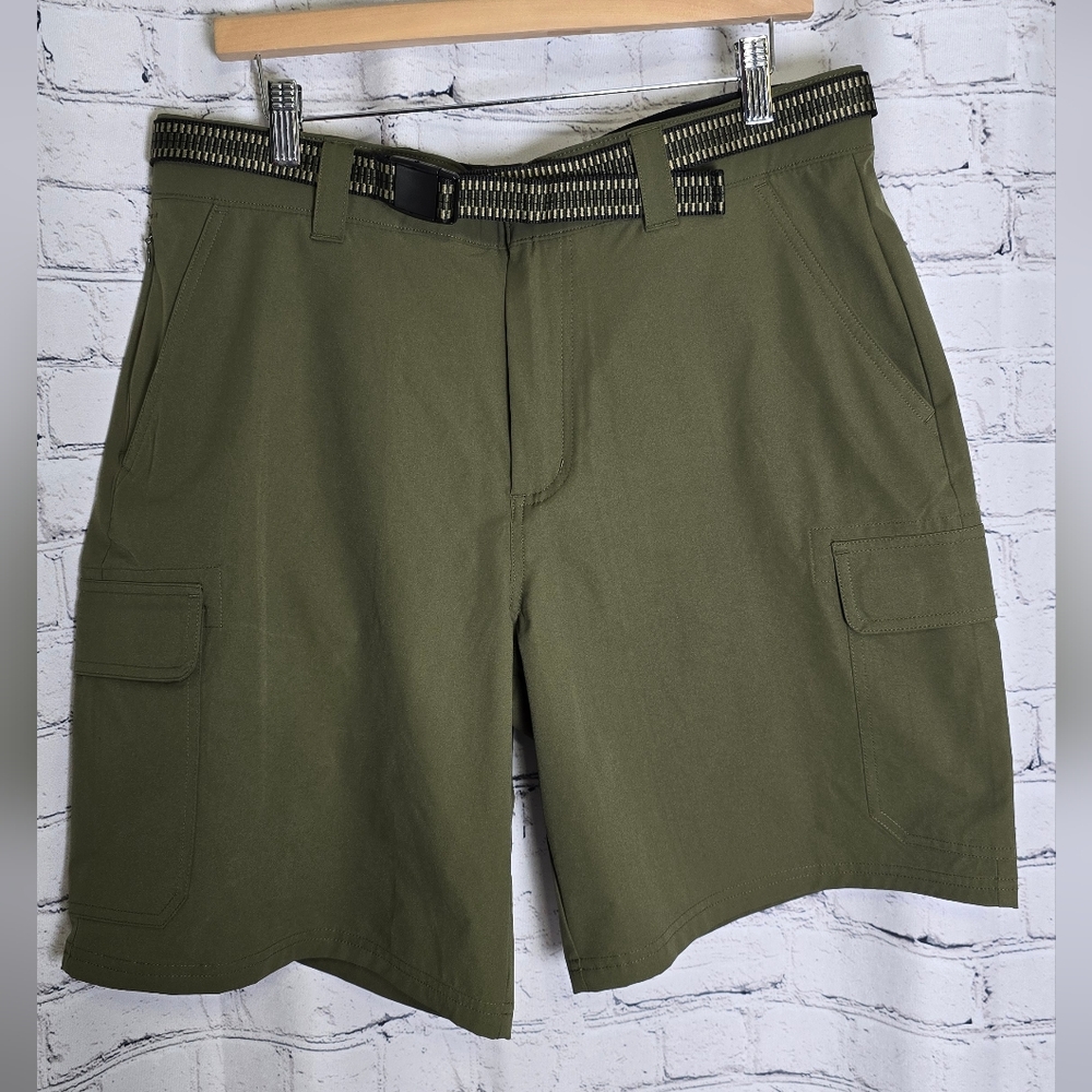 Orvis‎ Men's Olive Green Cargo Shorts Size 34